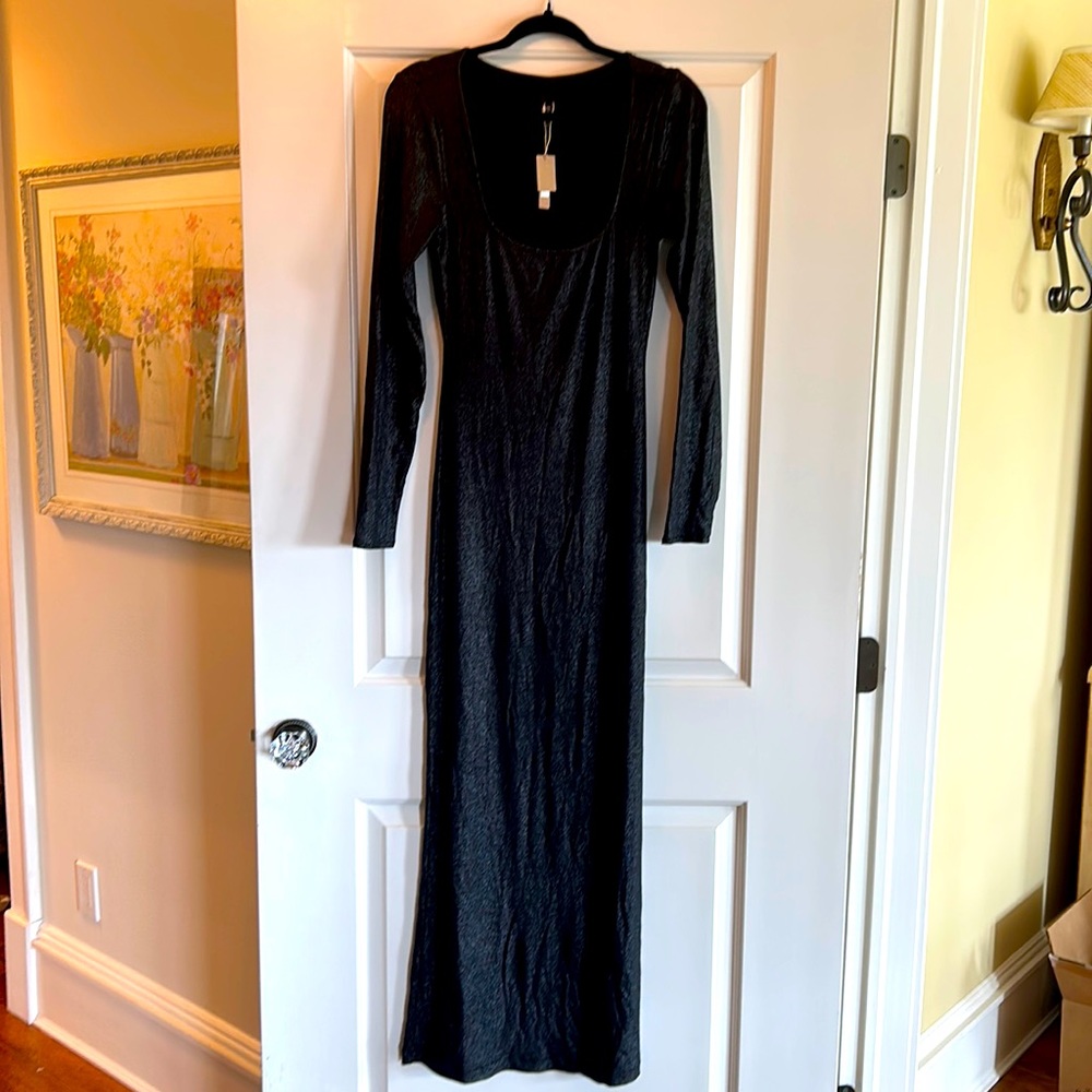 *NEW with tags SKIMS Lounge long sleeve dress*